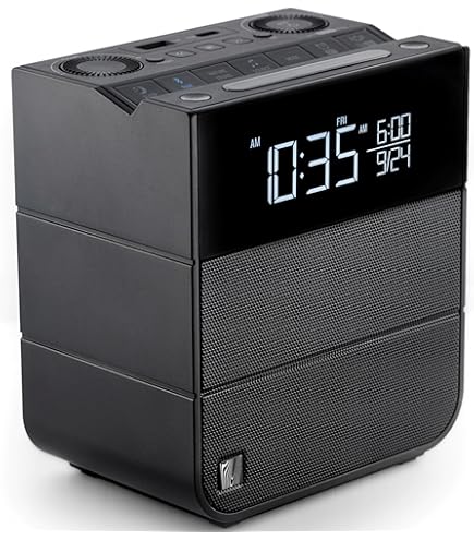 Amazon.com: Tivoli Audio Albergo Bluetooth Clock Radio
